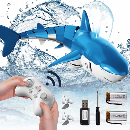 SplashShark – Tiburón RC Realista