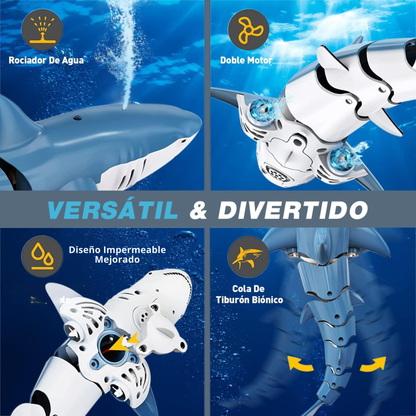 SplashShark – Tiburón RC Realista